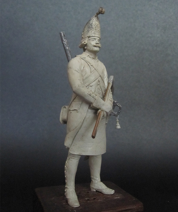 Скульптура: Фрунтовой мастеровой гренадерских полков, 1797-1801гг. 