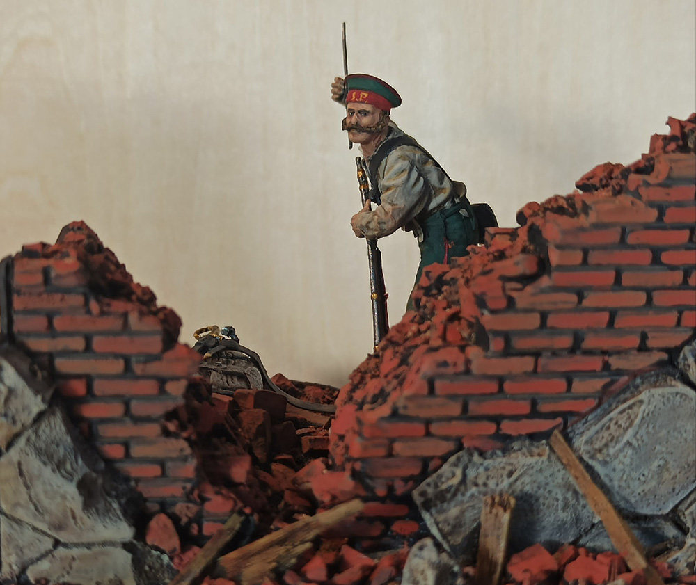 Диорамы и виньетки: Оборона крепости Бомарзунд,1854 г., фото #6