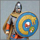 Roman warrior, late Empire