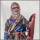 Novgorod home guard warrior, XIV century