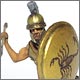 Спартанский гоплит, V в. до н.э.