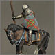 Mounted Russian warrior