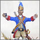Grenadier, dragoons regt. Russia, 1732-42