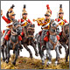 British Guard dragoons, 1815