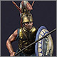 Etruscan warrior, V cent. B.C.