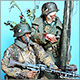 German soldiers, Eastern front