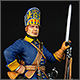 Swedish grenadier, Mellin regt.