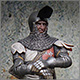 Teutonic knight, XIV cent.