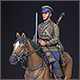 Red Army cavalryman, 1939-43