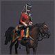 Hussar, Georgian regt, 1757-62