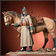 Budyony's cavalryman, Red Army, 1918-20