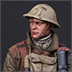 Lewis machine gunner, WWI