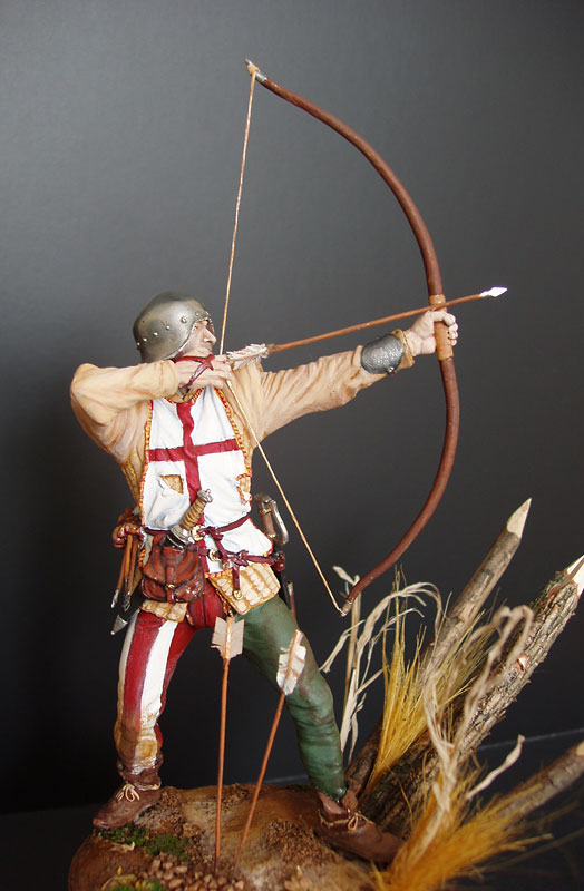 Figures: English archer, XV century, photo #1