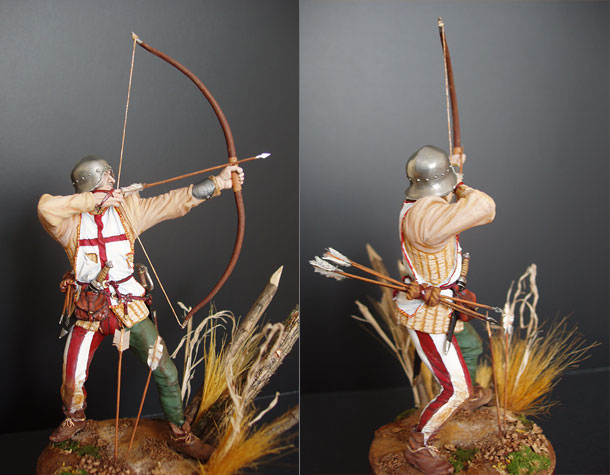 Figures: English archer, XV century