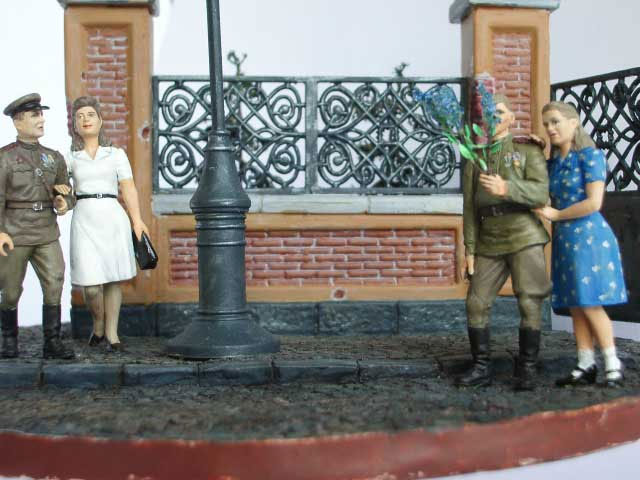 Dioramas and Vignettes: At six o'clock after war, photo #6