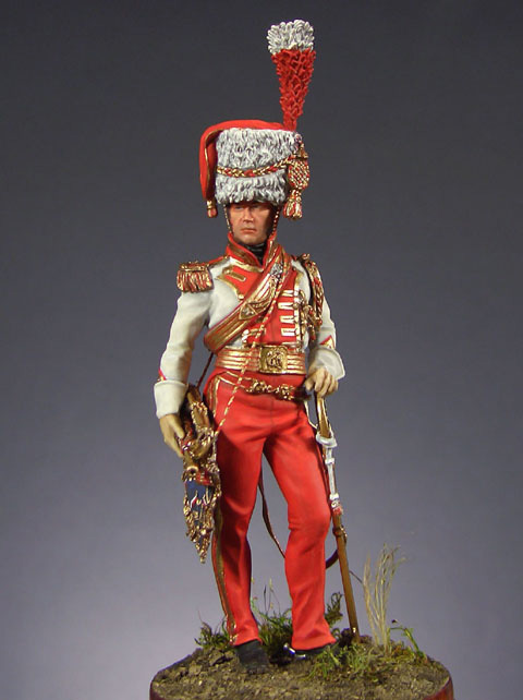 Figures: Trumpeter, 2nd Lancers of the Imperial Guards, 1810-1815, photo #1