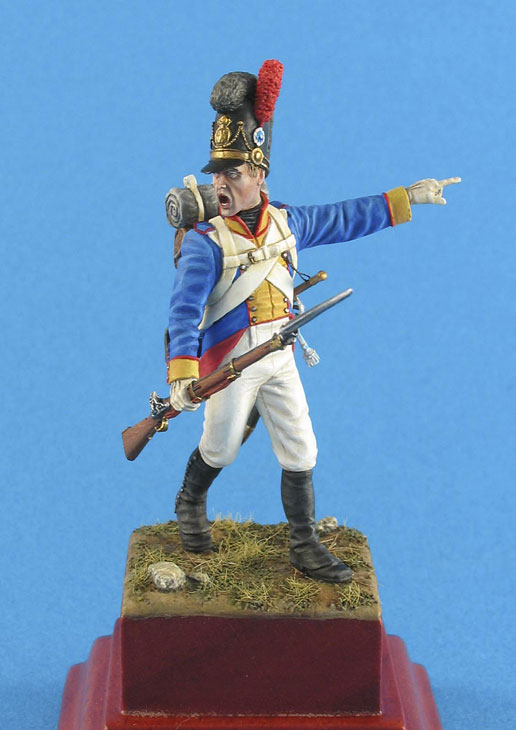 Figures: Sergeant, 4th Bavarian line infantry regt., 1812, photo #1