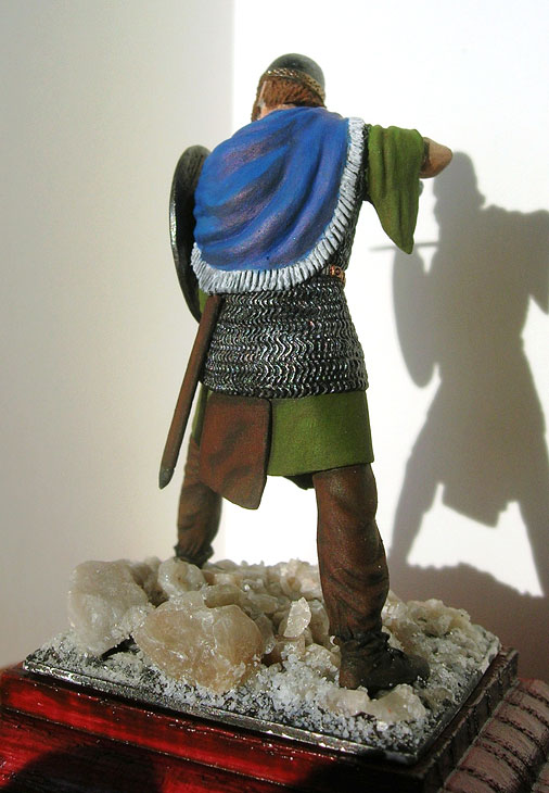 Figures: Irish warrior, X century, photo #4