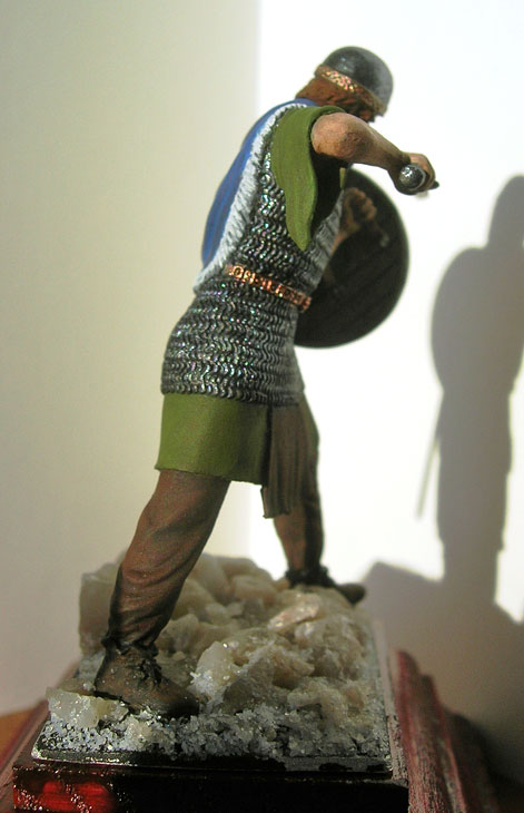 Figures: Irish warrior, X century, photo #5