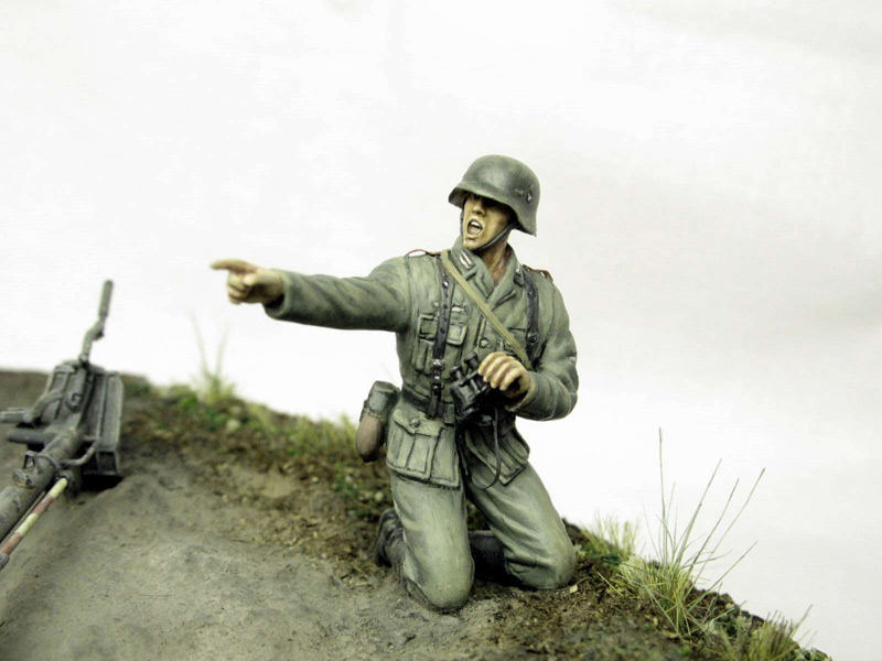 Dioramas and Vignettes: PaK-38 and crew, photo #8