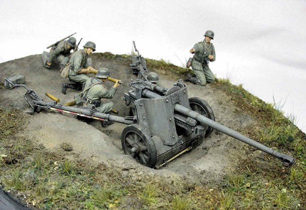 Dioramas and Vignettes: PaK-38 and crew