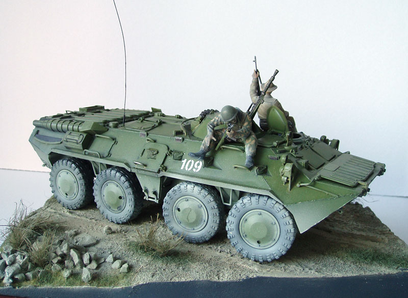 Dioramas and Vignettes: Soviet BTR at Afghanistan, photo #3