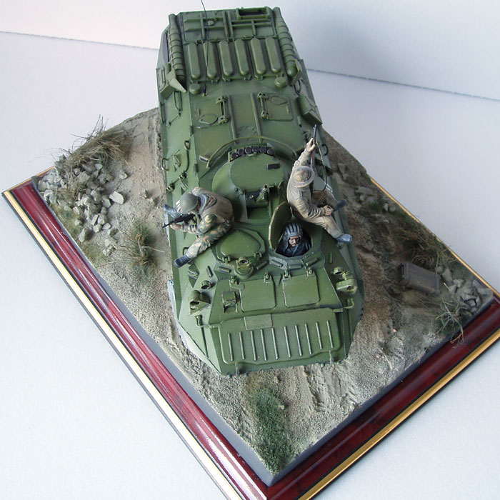 Dioramas and Vignettes: Soviet BTR at Afghanistan, photo #4