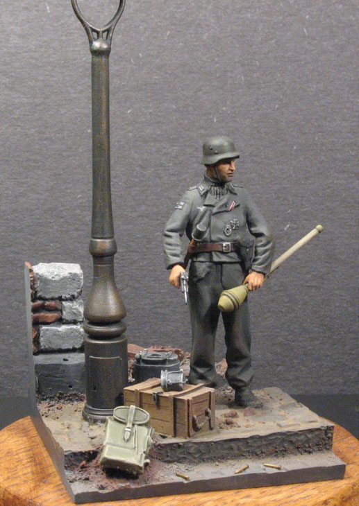 Фигурки: Оберлейтенант панцергренадерского подразделения, 1945, фото #3