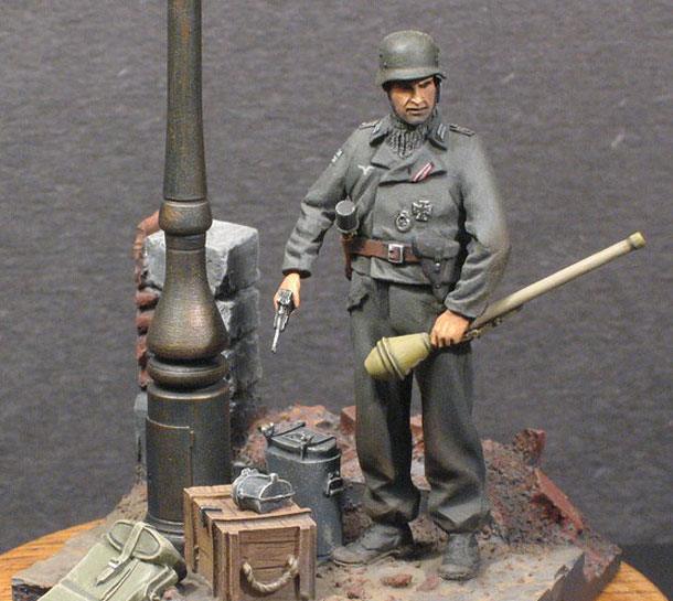 Figures: Oberleutnant, panzergrenadier div., 1945