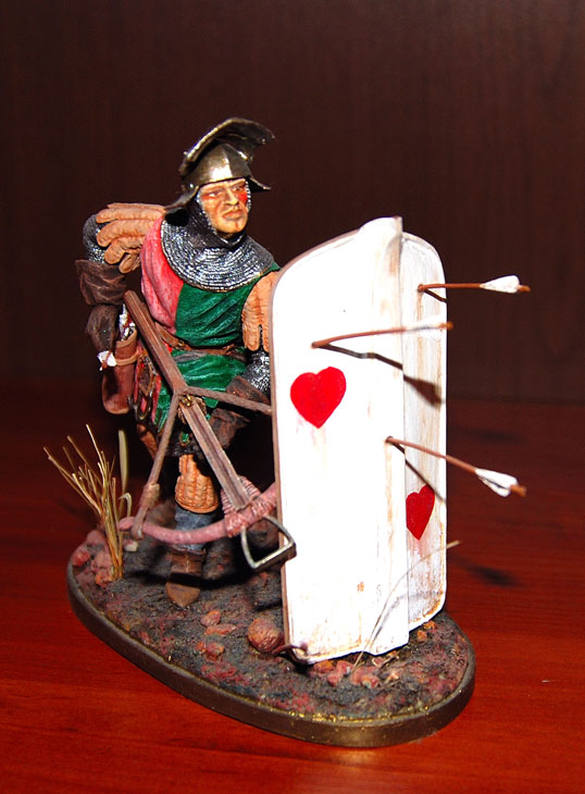 Фигурки: Арбалетчик, Столетняя война, фото #1