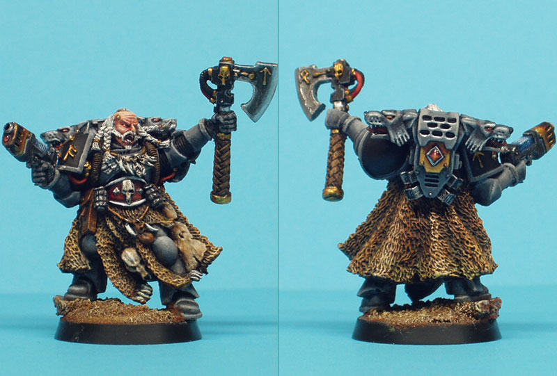 Miscellaneous: Space Wolves Rune Priest, photo #1