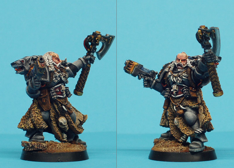 Miscellaneous: Space Wolves Rune Priest, photo #2