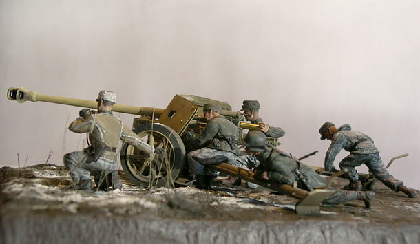 Dioramas and Vignettes: PaK-40 and crew