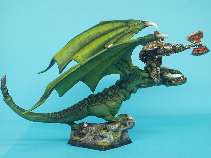 Miscellaneous: Orc Warboss on the wyvern, photo #2