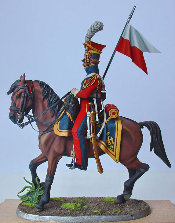 Figures: Chevauxleger, 2nd regiment of the Emperor's Guard, 1812, photo #1
