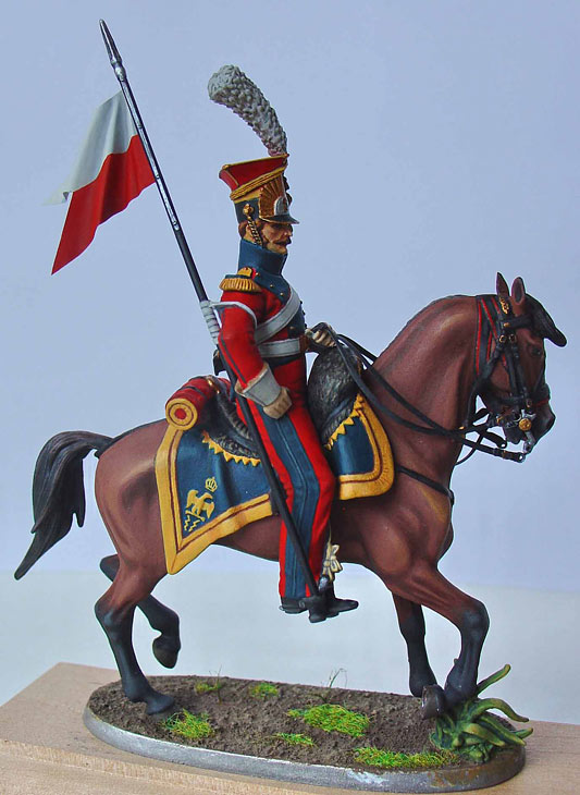 Figures: Chevauxleger, 2nd regiment of the Emperor's Guard, 1812, photo #2
