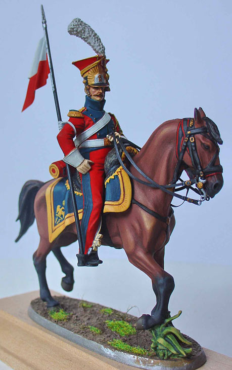 Figures: Chevauxleger, 2nd regiment of the Emperor's Guard, 1812, photo #3