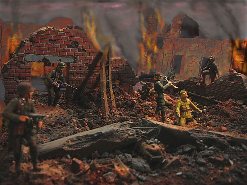 Dioramas and Vignettes: The feat of the soldier, photo #1