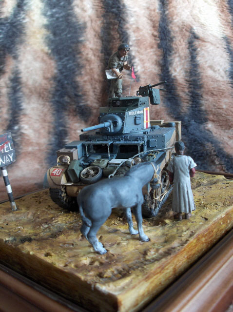 Dioramas and Vignettes: Hey boy, are any Gerries in this village?, photo #2