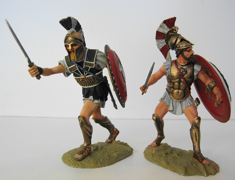 Figures: Thespian hoplites, 480 B.C., photo #1