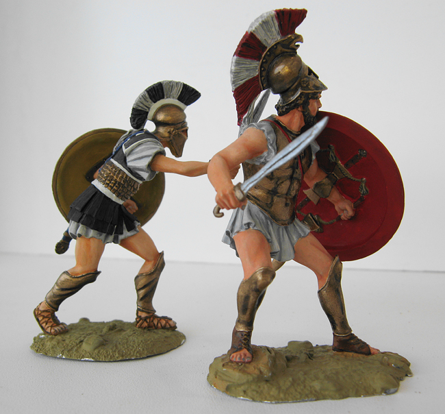 Фигурки: Феспийские гоплиты, 480 г. до н.э., фото #4