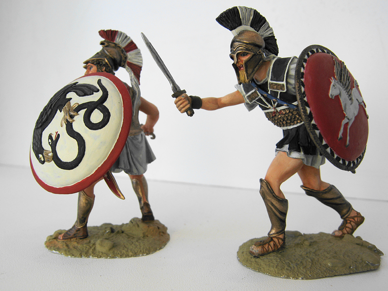 Figures: Thespian hoplites, 480 B.C., photo #7