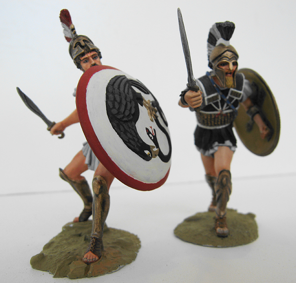 Figures: Thespian hoplites, 480 B.C., photo #9