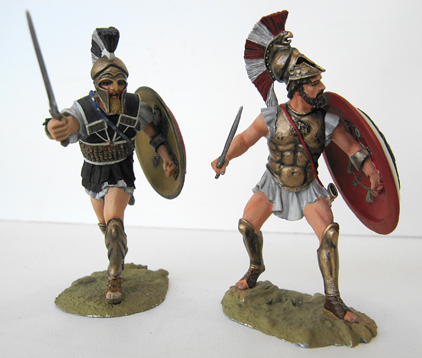 Figures: Thespian hoplites, 480 B.C.