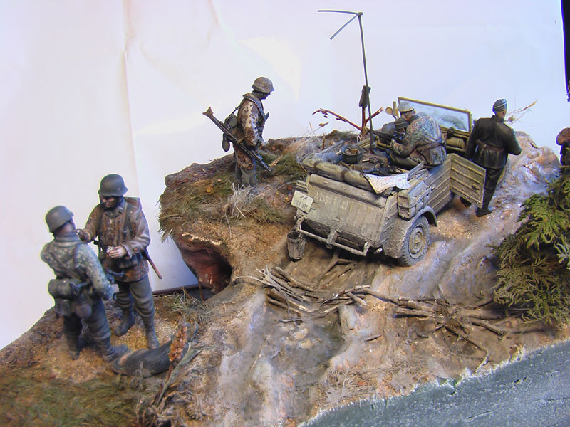 Dioramas and Vignettes: Kurland, October 1944, photo #12