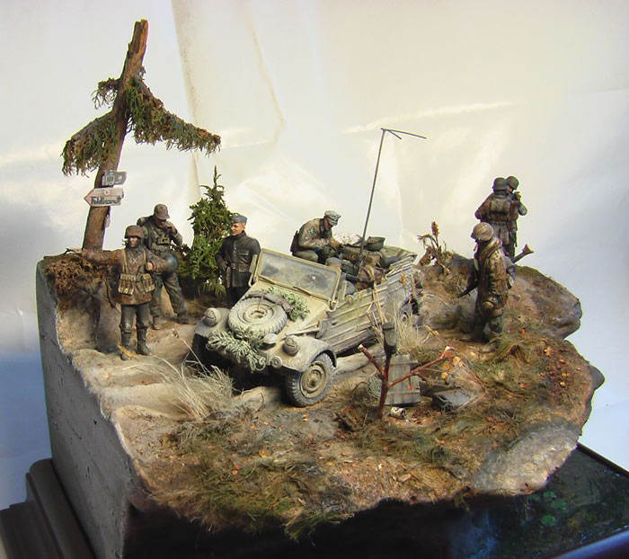 Dioramas and Vignettes: Kurland, October 1944, photo #3