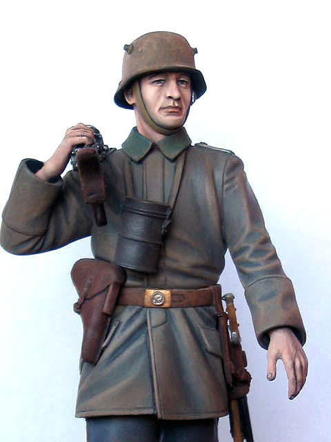 Figures: German machine gunner, WWI, photo #9