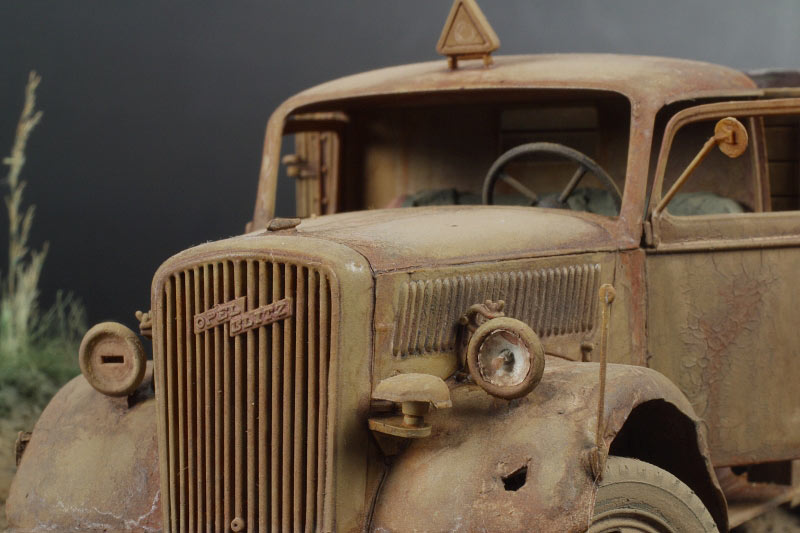 Dioramas and Vignettes: Abandoned Opel Blitz, photo #4