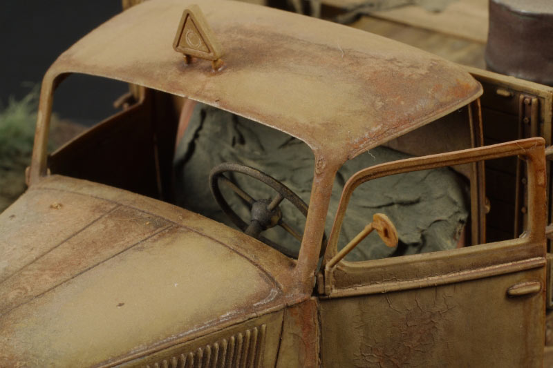 Dioramas and Vignettes: Abandoned Opel Blitz, photo #7