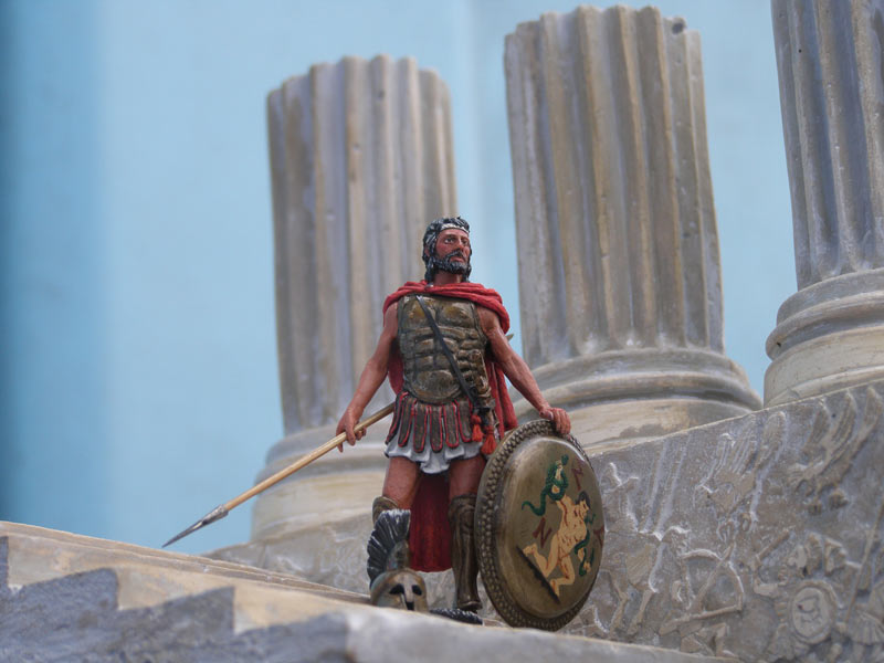 Figures: Greek Hoplite, 401B.C., photo #1